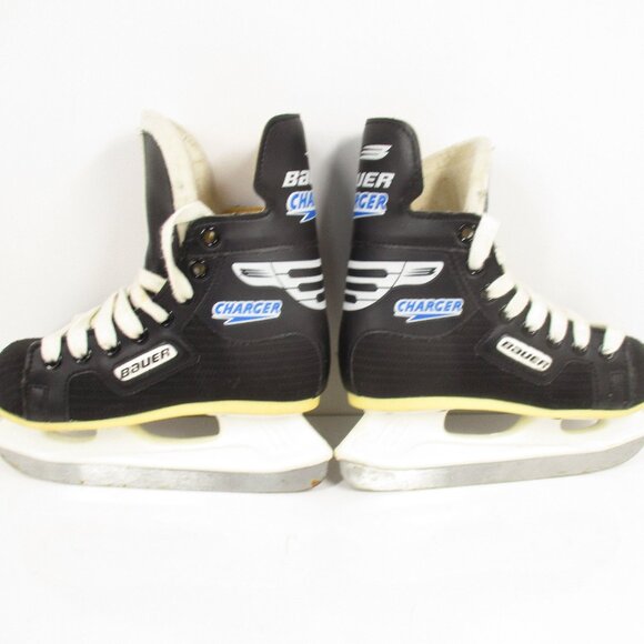 Bauer Charger Ice Hockey Skates Youth Shoe Size Y13 D - Picture 2 of 8
